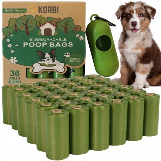 Korbi vrecká na exkrementy 540 ks.